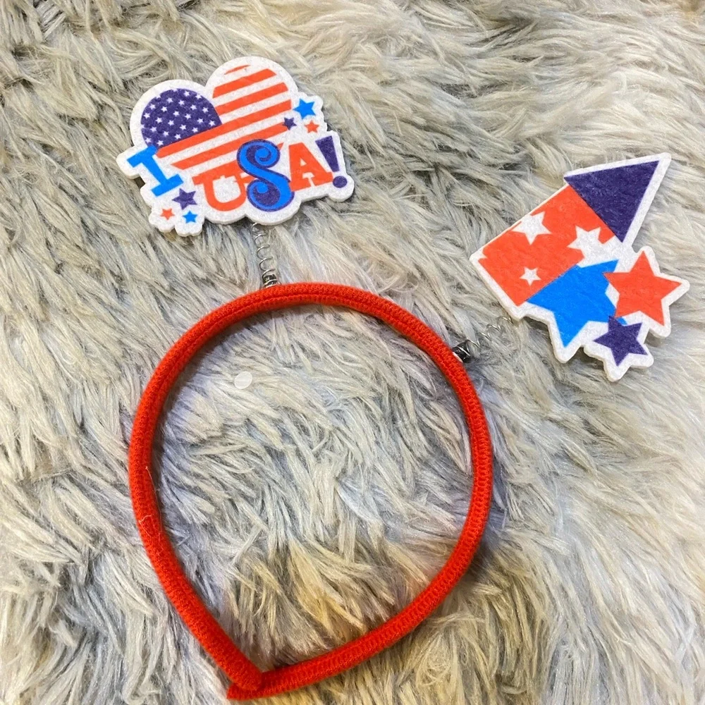 3PCS , NEW!Patriotic Party Accessory Set